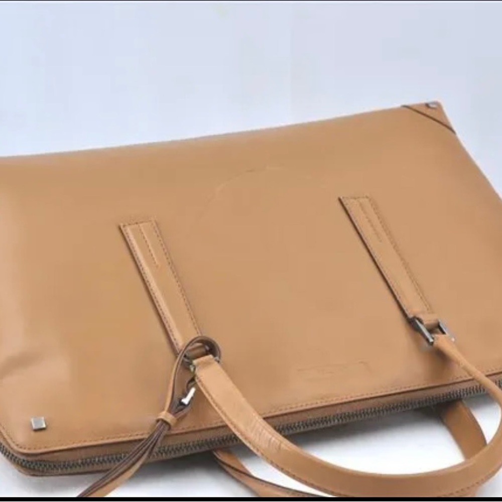 Authentic GUCCI Hand Bag Purse Leather Brown made in Italy 🇮🇹 - Picture 11 of 16